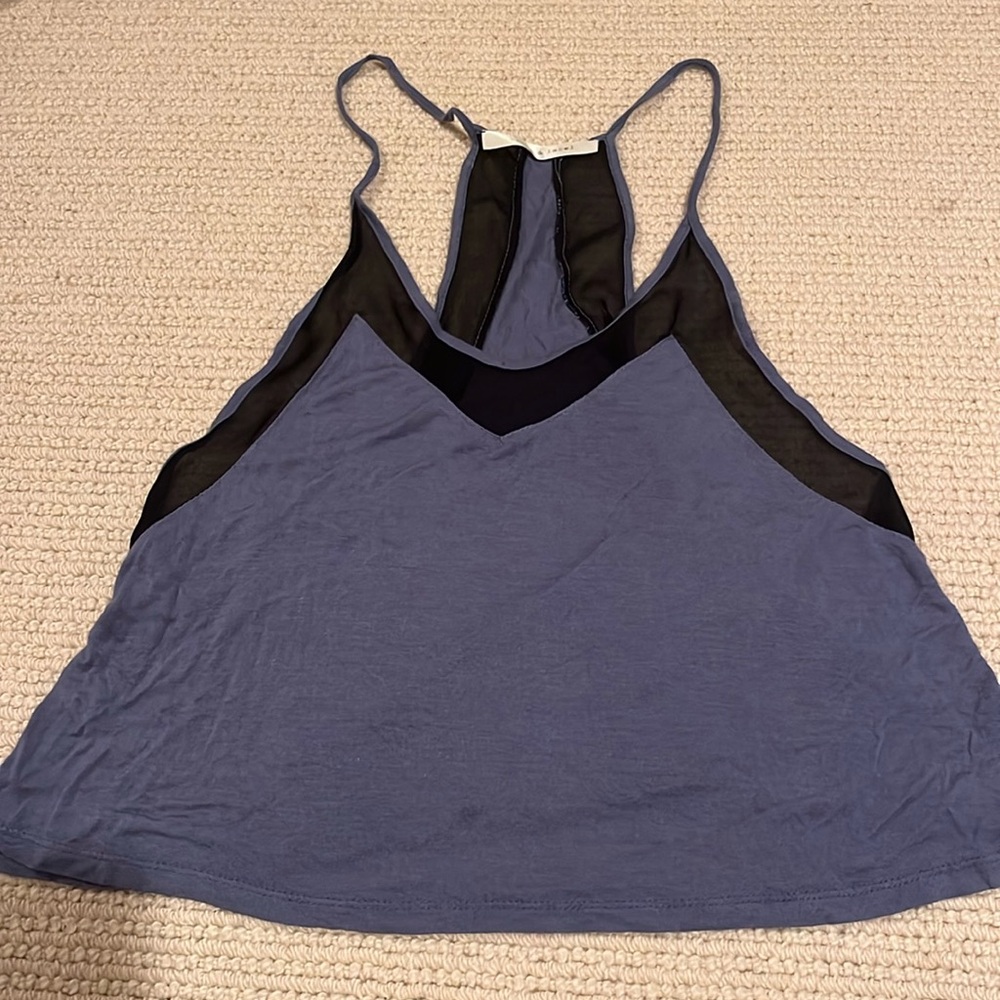 Brand & Label tank top S blue purple color